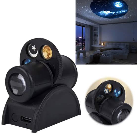 Mini Earth Moon Projection Lamp USB